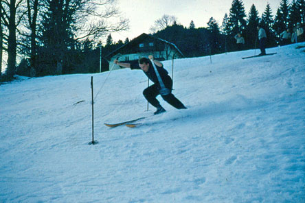 Die Skifahrer am Reintalerhof