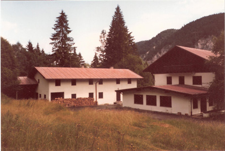 Rückseite des Reintalerhofs 1983